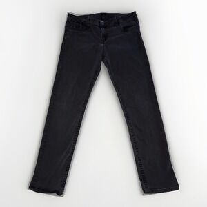 Kut from‎ the Kloth Black Denim Straight Leg Jeans Women's Size 14S